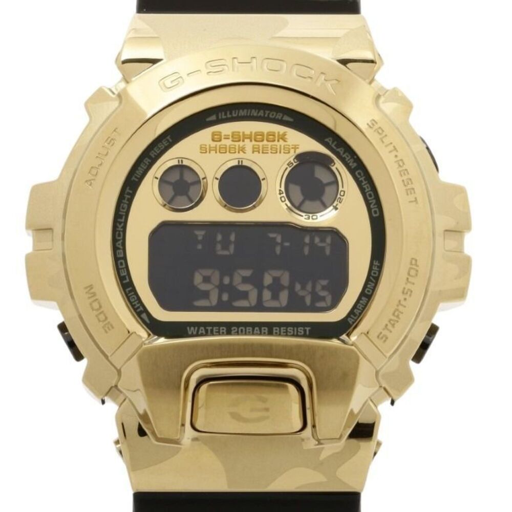 CASIO G-SHOCK BOLD CAMO SERIES, AND GOLD DIGITAL 6900 SERIES GM-6900CMG-3JF G...